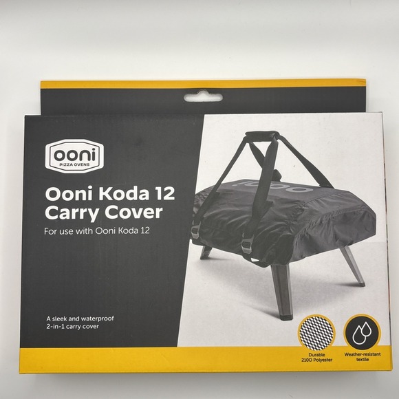 OONi Pizza Oven Cover - Black (UU-P07900) - Picture 1 of 2